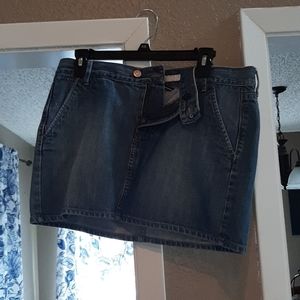 Denim skirt